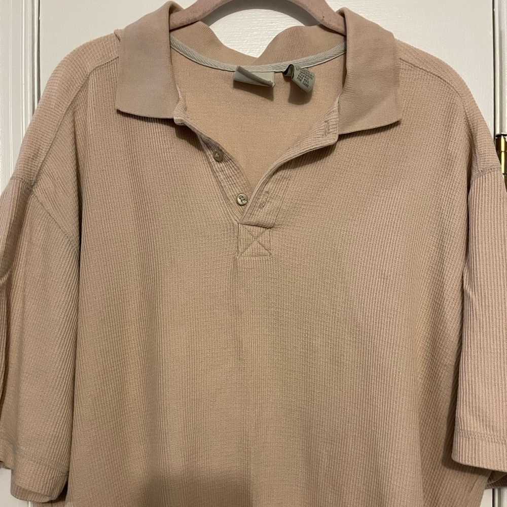 Mens Short Sleeve Collared Shirt